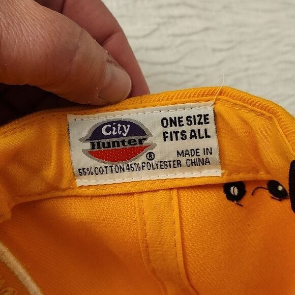 City Hunter Pittsburgh Pennslyvania Velcroback Hat - NWOT - Picture 7 of 7